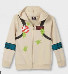 Children’s size small Ghostbusters movie hoodie coat jacket - Picture 1 of 1