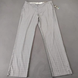 Callaway Flex Stoffhose Herren Größe 40 x 38 grau kariert UPF 50 neu mit Etikett $ 95  - Bild 1 von 19