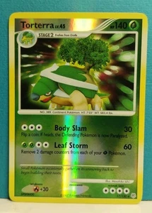 Torterra 17/130 Reverse Holo  Diamond & Pearl Pokemon 2007 card - Picture 1 of 5