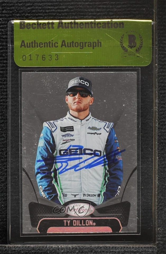 BAS 2018 Certified Ty Dillon #20 Authentic Auto - Image 1 of 2