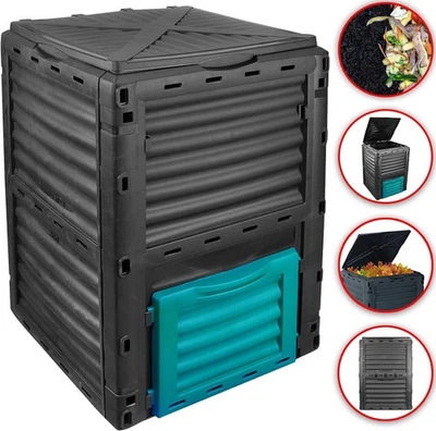  DMS KP-300 Thermokomposter 300 L Gartenkomposter Kunststoff - Bild 1 von 4