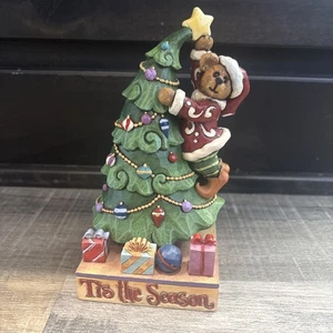 Jim Shore Boyds Bears Christmas Figurines TIS THE SEASON Tree Bearstone - Picture 1 of 16