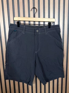 Kuhl Wandern eShorts 34 Herren grau Nylon Stretch weiße Nähte 9" Schrittlänge - Bild 1 von 7