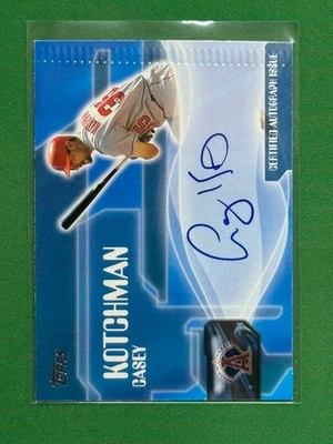 2005 Topps Baseball Autographs #TA-CK Casey Kotchman - Image 1 of 2