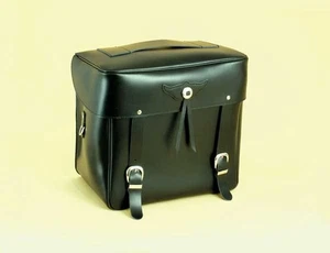 Borsa schienalino bauletto posteriore moto custom sissybar in cuoio universale - Imagen 1 de 1