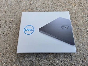 Brand New Dell USB Slim DVD +/- RW Drive DW316 08J15V  1 Year Warranty - Afbeelding 1 van 5