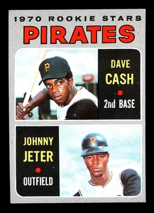 1970 TOPPS "PIRATES ROOKIE STARS" DAVE CASH/JOHNNY JETER #141 NM+ OR BETTER! - Picture 1 of 2
