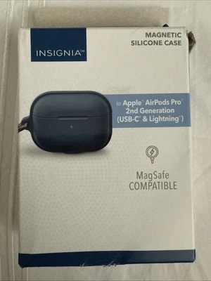 Funda Insignia NS-CAHAPCC-BL para Apple AirPods - Azul Foto 1 de 2