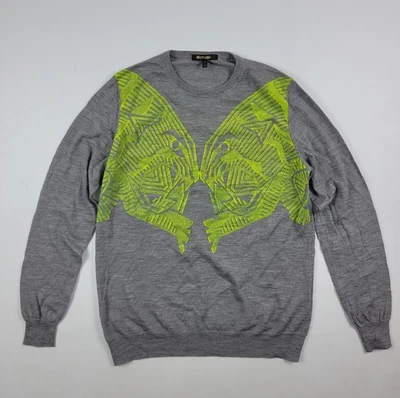 Suéter Jersey Just Cavalli Hombre Lana Gris Tigre Talla XL Foto 1 de 4