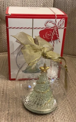 Lenox Wonder Ball Christmas Tree Lit Color Changing Ornament NEW And Working Foto 1 de 3