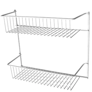 ClosetMaid 2-Tier Storage Rack 800200 Closetmaid 800200 075381080026 Epoxy - Picture 1 of 2