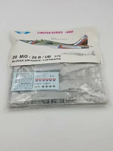 Neu Slowakische Luftwaffe Luftwaffe MIG Kampfflugzeug Modellbausatz Aero Limited 1000 - Bild 1 von 4