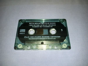 BETTE MIDLER BETTE OF ROSES CASSETTE TAPE ALBUM (NO INLAY #224) - Picture 1 of 2