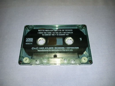 BETTE MIDLER BETTE OF ROSES CASSETTE TAPE ALBUM (NO INLAY #224) - Image 1 of 2