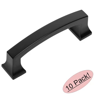 *10er-Pack* Cosmas Schrank Hardware flach schwarz moderne Ziehen #755-3FB - Bild 1 von 1