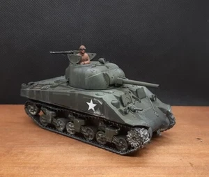 Scale 1/56 Painted Bolt Action M4 Sherman 75mm - Picture 1 of 3