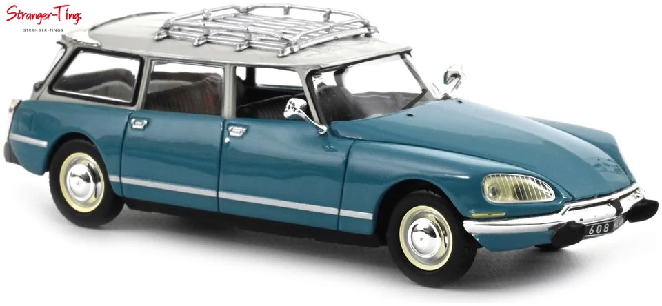NoRev Citroen DS 23 Break Lagune Blue 1974 escala 1:43 diecast Foto 1 de 1