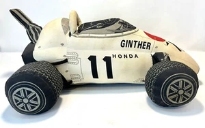 VINTAGE SCARCE HONDA FORMULA 1 RA272 RICHIE GINTHER RACE CAR 1989 PLUSHIE PLUSH - Picture 1 of 11