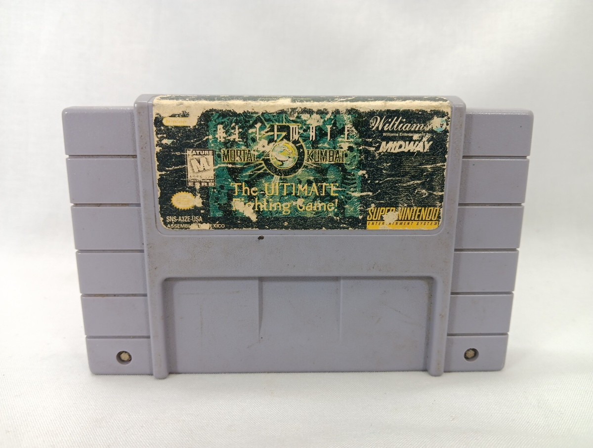 Nintendo SNES Ultimate Mortal Kombat 3 Video Games for sale Nintendo SNES Ultimate Mortal Kombat 3 Video Games for sale