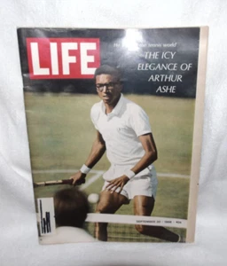 1968 Life Magazine September Arthur Ashe September 20 - Bild 1 von 12