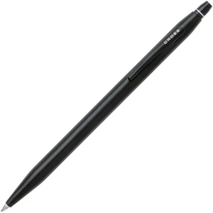 ON SALE!  NB CROSS SATIN BLACK CLICK GEL INK PEN ANODIZED CLIP +EXTRAS #AT0625-2 - Picture 1 of 10