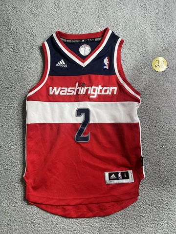 Adidas John Wall Youth Small Jersey Washington Wizards Houston Rockets NBA Cover