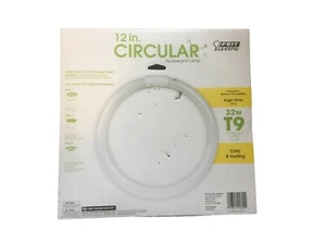 FC12T9/WW, FEIT ELECTRIC, 12'' T9 Circular Fluorescent Lamp, Warm Wit 3000K/32W - Picture 1 of 1