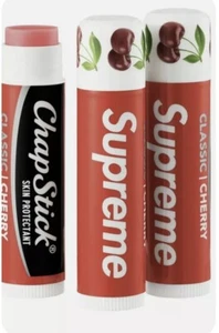 Supreme Chapstick 3 pack - 100% AUTHENTIC - BRAND NEW - SEALED - IN HAND - Picture 1 of 3