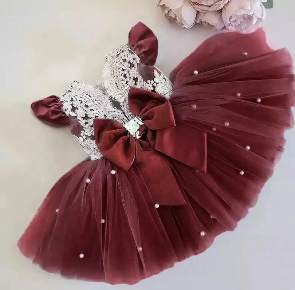 Vestido de Fiesta Bebé Niña, Cumpleaños, Cualquier Ocasión, Talla: 24M. Foto 1 de 1