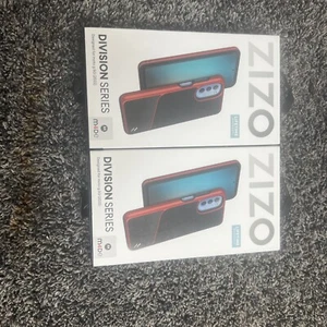 Brand New ZIZO Division Series Moto 5G (2022) CASE RED & BLACK - Picture 1 of 2