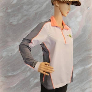 Chaqueta para mujer Family Circle Cup bordada pelota de tenis 1/4 cremallera mediana T50 - Imagen 1 de 10