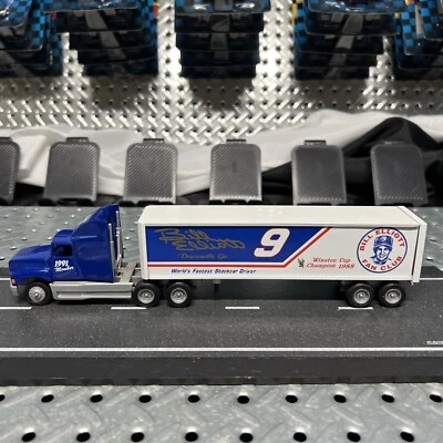 Winross Bill Elliott 1991 Fan Club Hauler 1/64 Nascar #9 1988 Champ - Image 1 of 4