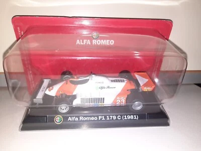Altaya Die Cast F1 Alfa Romeo 179C #23 Bruno Giacomelli 1981 1/43 - Immagine 1 di 2