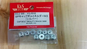 K&S Anelli di bellezza per bulloni a tappo: 3 mm KSJ5532 - Foto 1 di 1