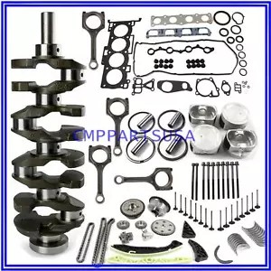 G4KC 2.4L Engine Rebuild Kit - Crankshaft / Con Rod / Timing Kit For Hyundai KIA - Picture 1 of 17