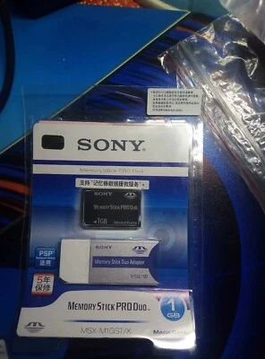 New Sony 512MB 1GB 2GB Memory Stick Pro Duo Memory Card Suit / Card Reader - Image 1 of 4