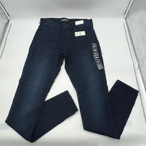 NWT! EXPRESS LEGGING MID RISE BLUE DENIM STRETCH PANTS WOMENS SIZE 6R MSRP$79.90 - Picture 1 of 12