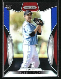 Yusei Kikuchi 2019 Panini Prizm Red White Blue #382 RC Baseball Card - Picture 1 of 2