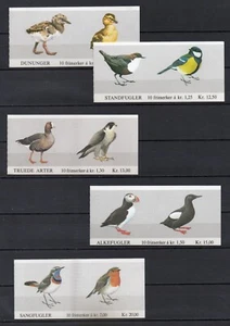 Norway - Birds - 5 Different Booklets - VF MNH ** !!!!! (A7816) - Picture 1 of 3