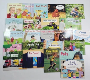 Lot of 23 Fountas & Pinnell Green System Leveled Literacy Readers Levels BC - Imagen 1 de 9