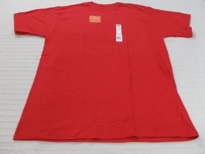 Fruit Loom Mens Shirt XLT Red Short Sleeve Tall Man Round Neck Cotton Tee New - Picture 1 of 10