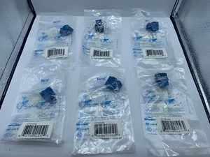 ICC (IC1078V6BK) CAT6 JACK, LINK 6, LOT OF 6 BRAND NEW CONNECTORS BLUE - Picture 1 of 13