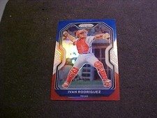 2021 Panini Prizm Baseball -RED-WHITE & BLUE PRIZMS - CHOOSE Singles - FREE SHIP