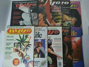 Vintage HI-LIFE Magazine lot of 10 - Marijuana Culture, Pop Culture - Picture 1 of 5