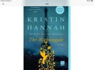 The Nightingale: A Novel - Paperback By Hannah, Kristin - GOOD - Picture 1 of 1