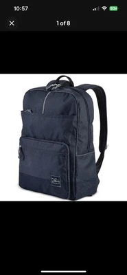 "Mochila simple Skyway Luggage Co Rainier Collection 16"" azul marino nueva" Foto 1 de 4
