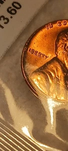 1964 Lincoln Penny Error "L" On Liberty on Rim - Rare US Coin Errors - Bild 1 von 4