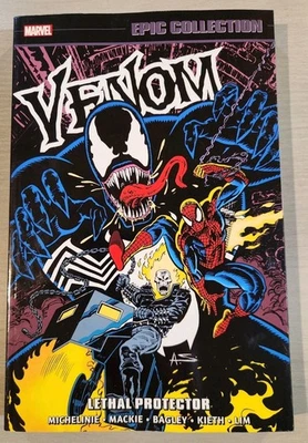 VENOM EPIC COLLECTION LETHAL PROTECTOR TPB RARE HTF OOP GHOST RIDER WOLVERINE - Image 1 of 2