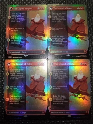 Legend of Roku Foil Full Art English 4 Sheets - Image 1 of 2