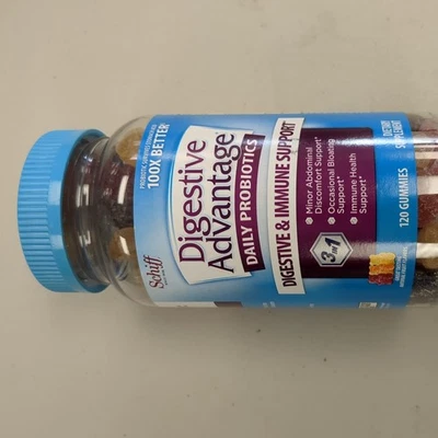 Schiff Digestive Advantage Daily Probiotic Pills - 120 Chewable Gummies - Image 1 of 2